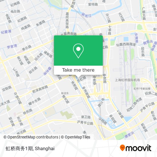 虹桥商务1期 map