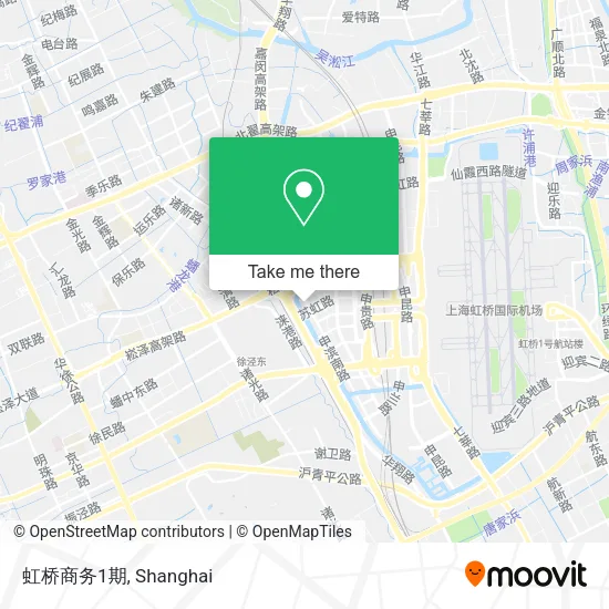 虹桥商务1期 map