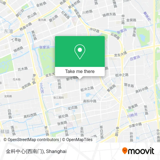 金科中心(西南门) map
