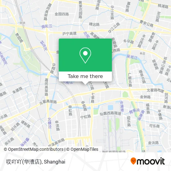 哎吖吖(华漕店) map
