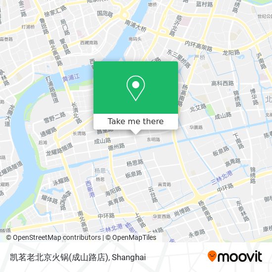 凯茗老北京火锅(成山路店) map