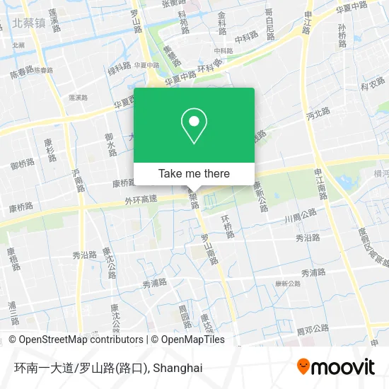 环南一大道/罗山路(路口) map