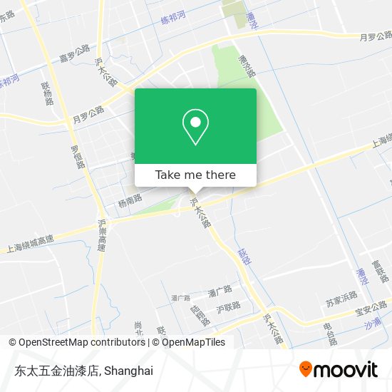 东太五金油漆店 map