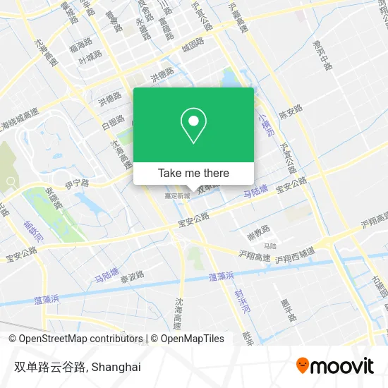 双单路云谷路 map