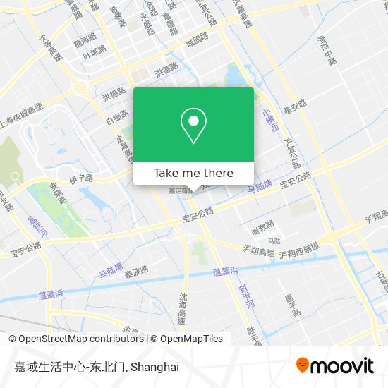 嘉域生活中心-东北门 map