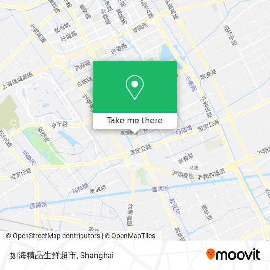 如海精品生鲜超市 map