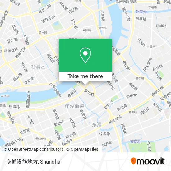 交通设施地方 map