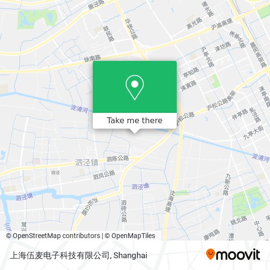 上海伍麦电子科技有限公司 map