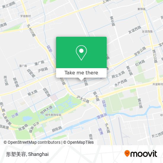 形塑美容 map