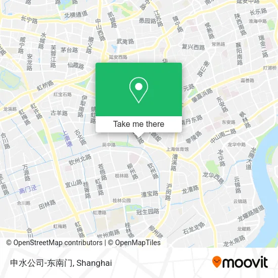 申水公司-东南门 map
