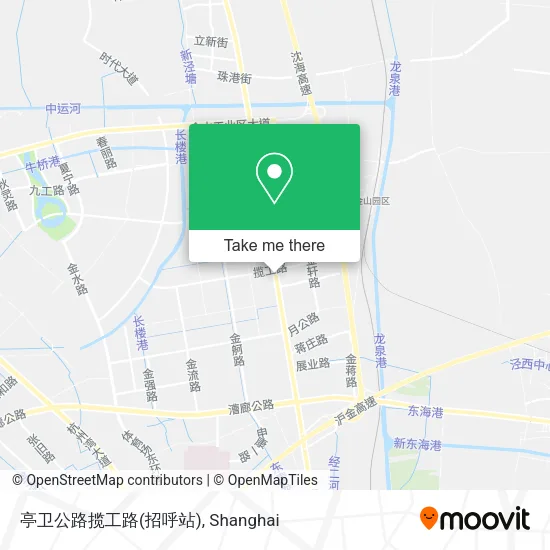 亭卫公路揽工路(招呼站) map