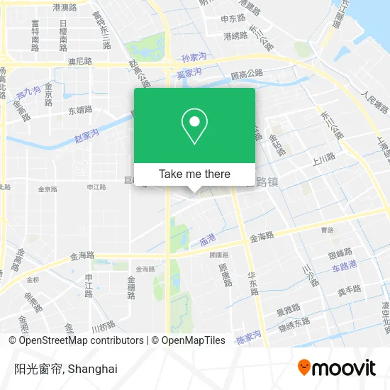 阳光窗帘 map