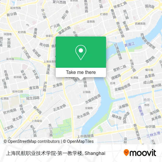 上海民航职业技术学院-第一教学楼 map
