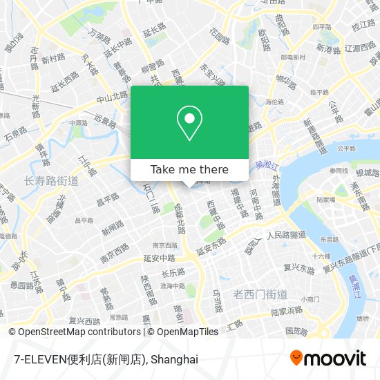 7-ELEVEN便利店(新闸店) map