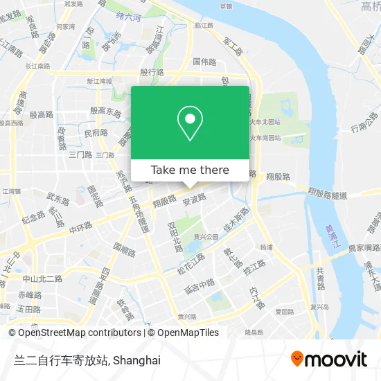 兰二自行车寄放站 map