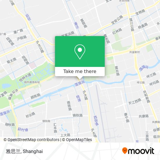 雅思兰 map