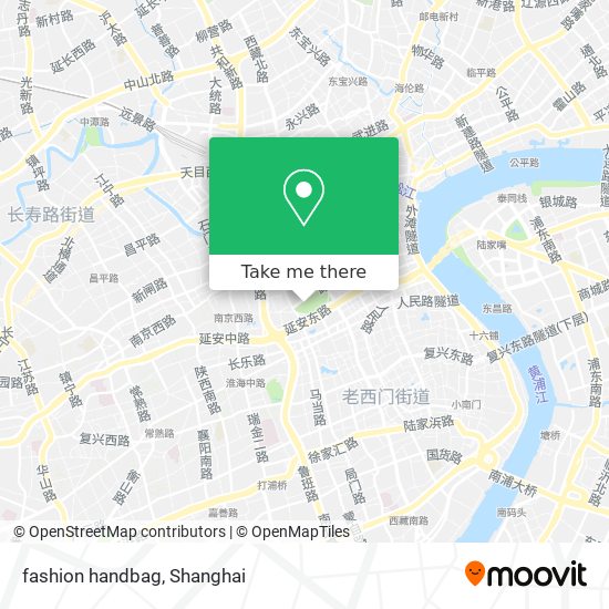 fashion handbag map