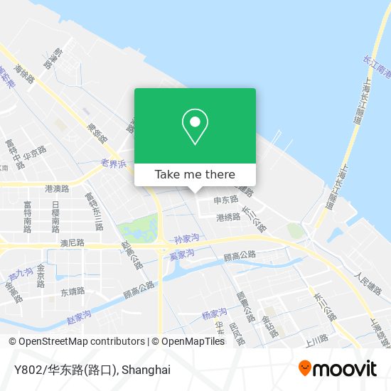 Y802/华东路(路口) map