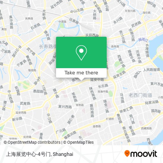 上海展览中心-4号门 map