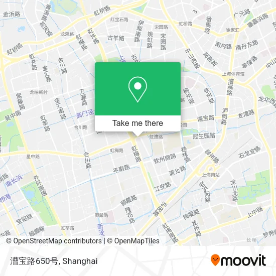 漕宝路650号 map