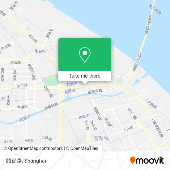 顾徐路 map