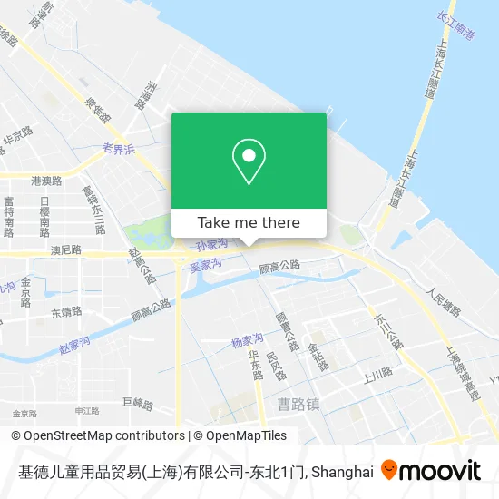 基德儿童用品贸易(上海)有限公司-东北1门 map