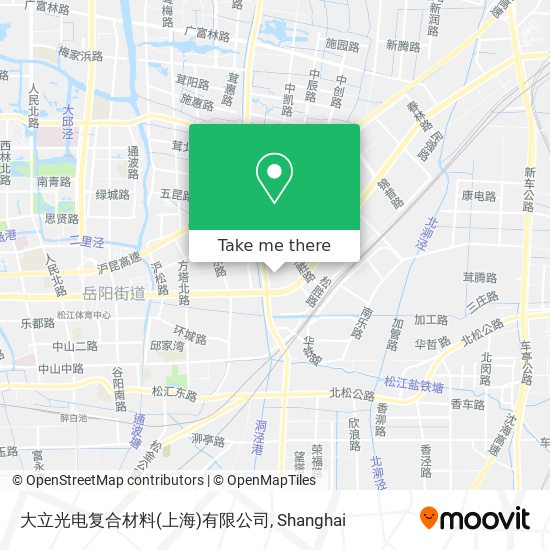 大立光电复合材料(上海)有限公司 map