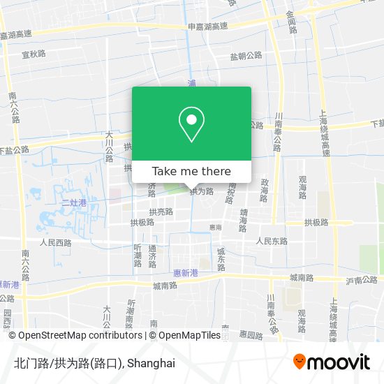 北门路/拱为路(路口) map