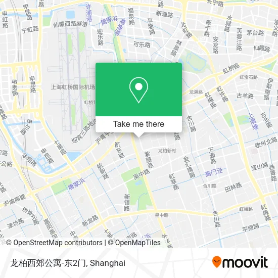 龙柏西郊公寓-东2门 map
