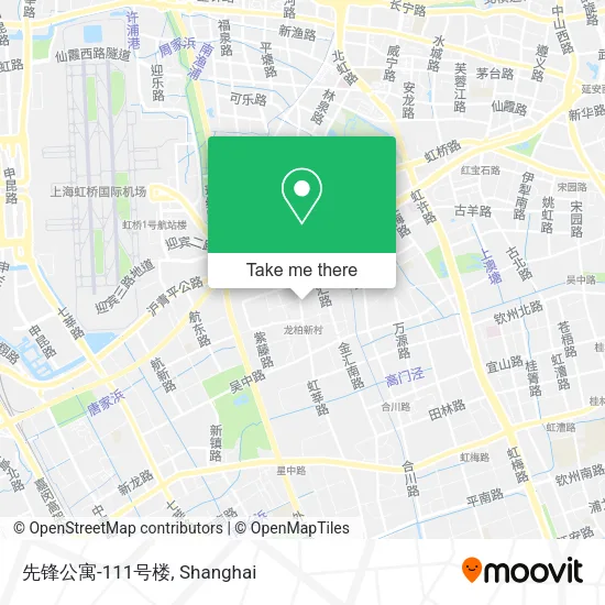 先锋公寓-111号楼 map