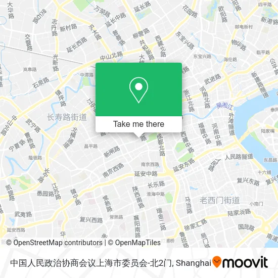 中国人民政治协商会议上海市委员会-北2门 map