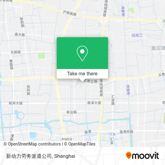 新动力劳务派遣公司 map