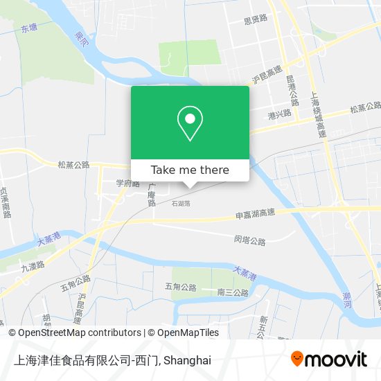 上海津佳食品有限公司-西门 map