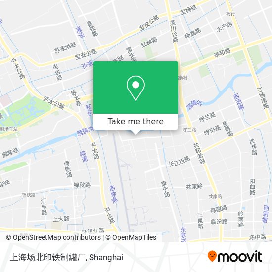 上海场北印铁制罐厂 map