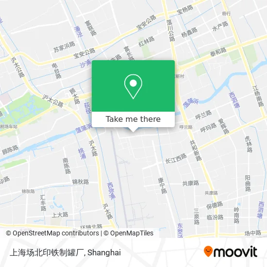 上海场北印铁制罐厂 map