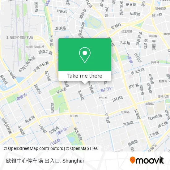 欧银中心停车场-出入口 map