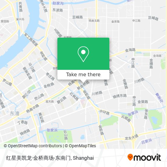 红星美凯龙·金桥商场-东南门 map