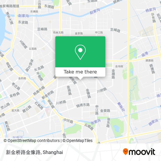 新金桥路金豫路 map