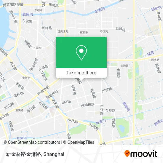 新金桥路金港路 map