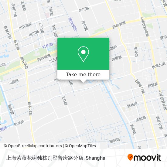 上海紫藤花榭独栋别墅普庆路分店 map