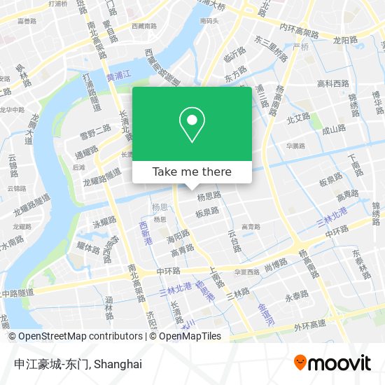 申江豪城-东门 map