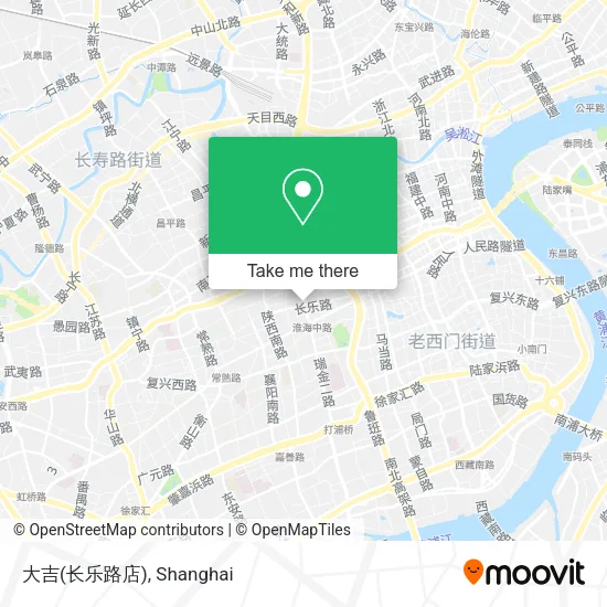 大吉(长乐路店) map