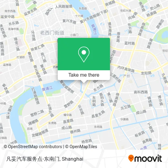 凡妥汽车服务点-东南门 map