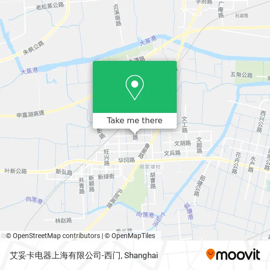 艾妥卡电器上海有限公司-西门 map