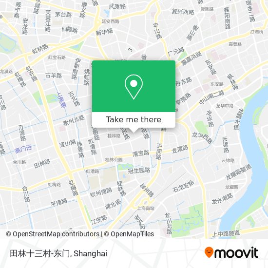 田林十三村-东门 map