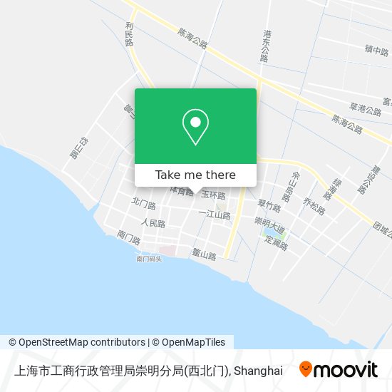上海市工商行政管理局崇明分局(西北门) map