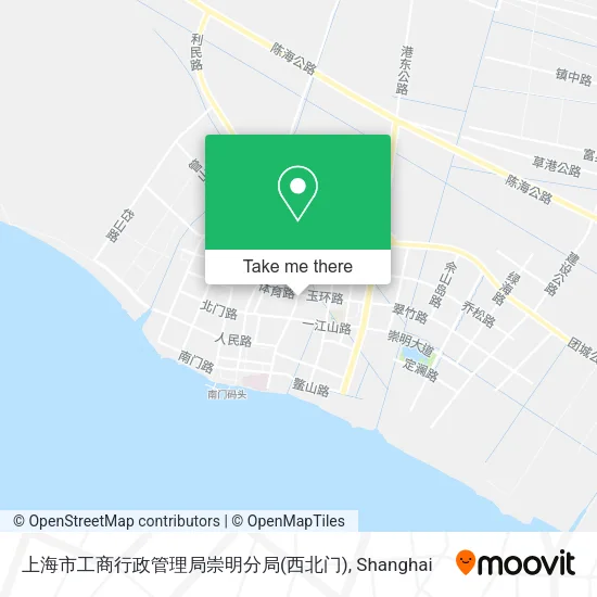 上海市工商行政管理局崇明分局(西北门) map
