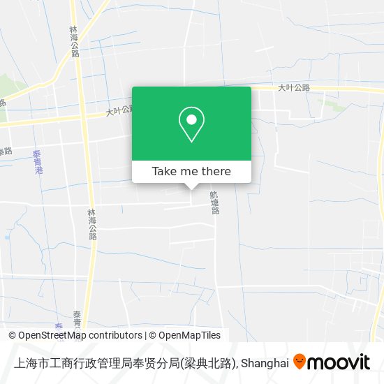 上海市工商行政管理局奉贤分局(梁典北路) map