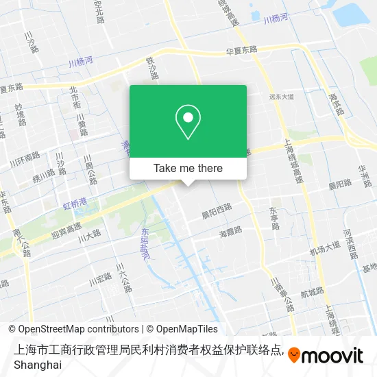 上海市工商行政管理局民利村消费者权益保护联络点 map