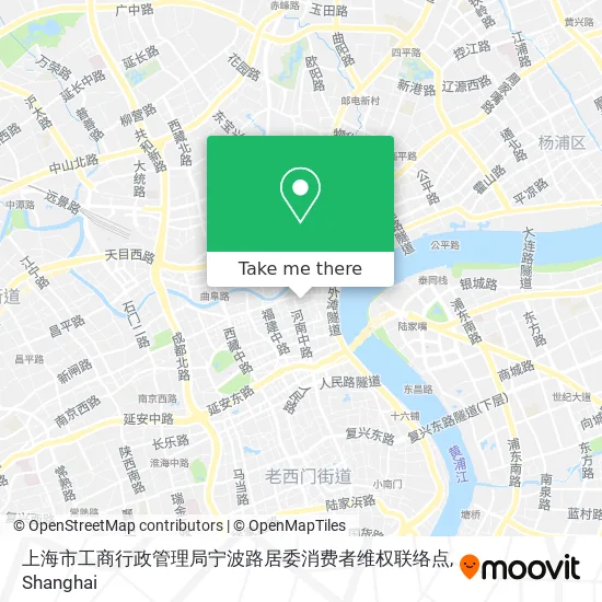 上海市工商行政管理局宁波路居委消费者维权联络点 map